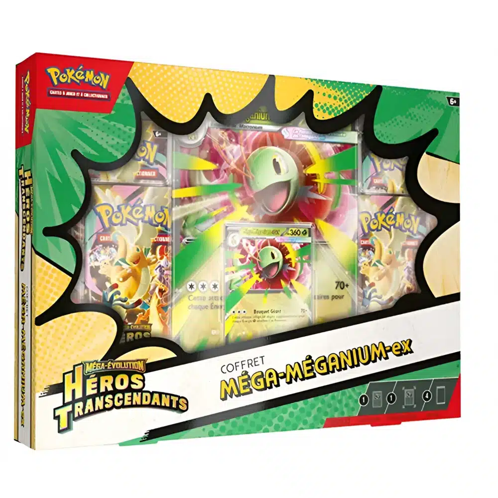 Pokemon Mega Meganium EX ME2.5 Mega Evolution Transcendent Heroes French Version