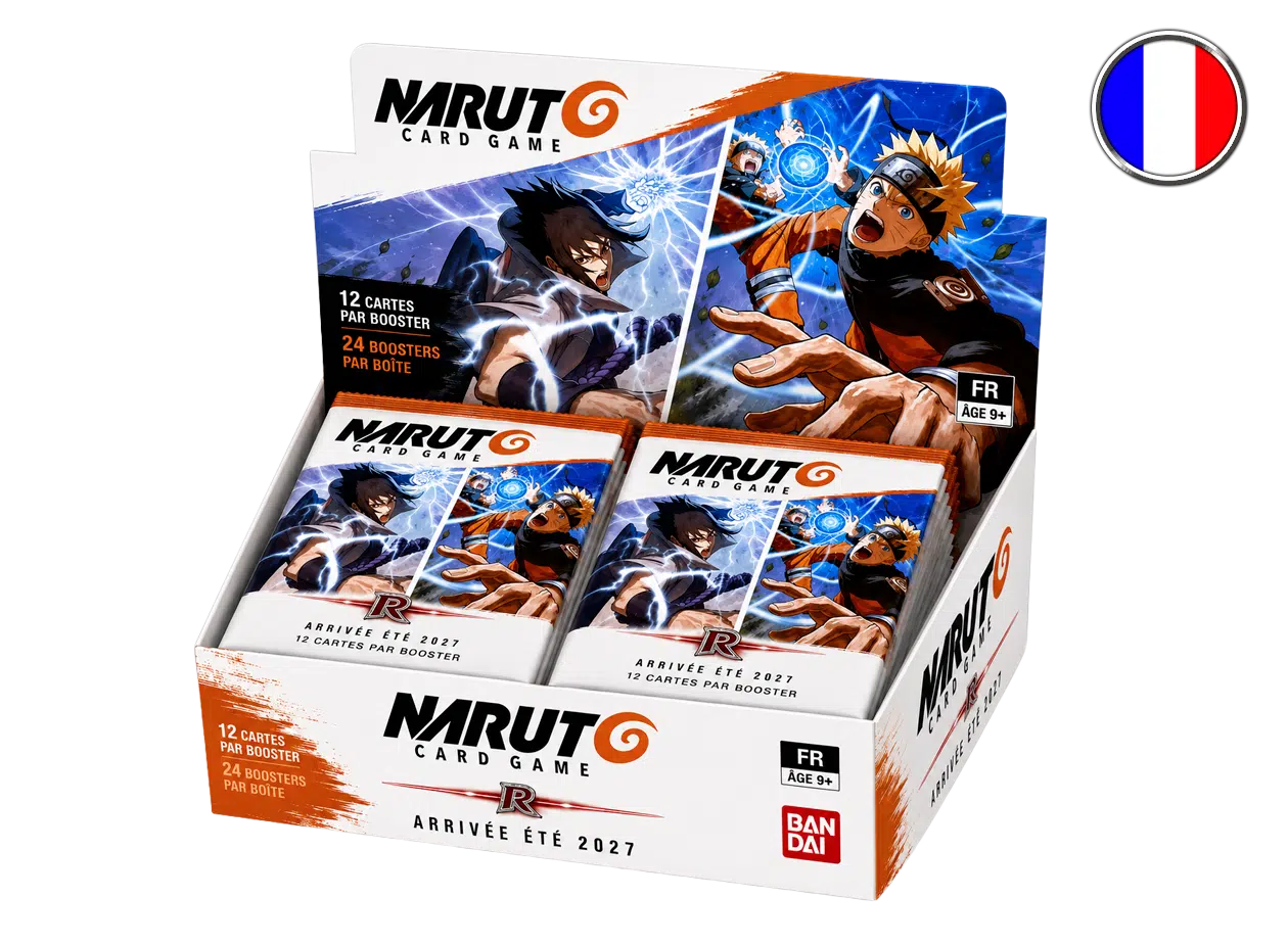 Naruto Card Game by Bandai (Worldwide Launch summer 2027) French