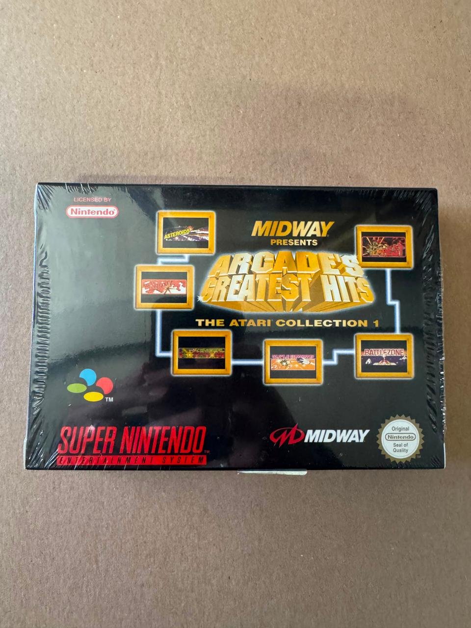 Arcade's Greatest Hits: The Atari Collection 1 - Super Nintendo
