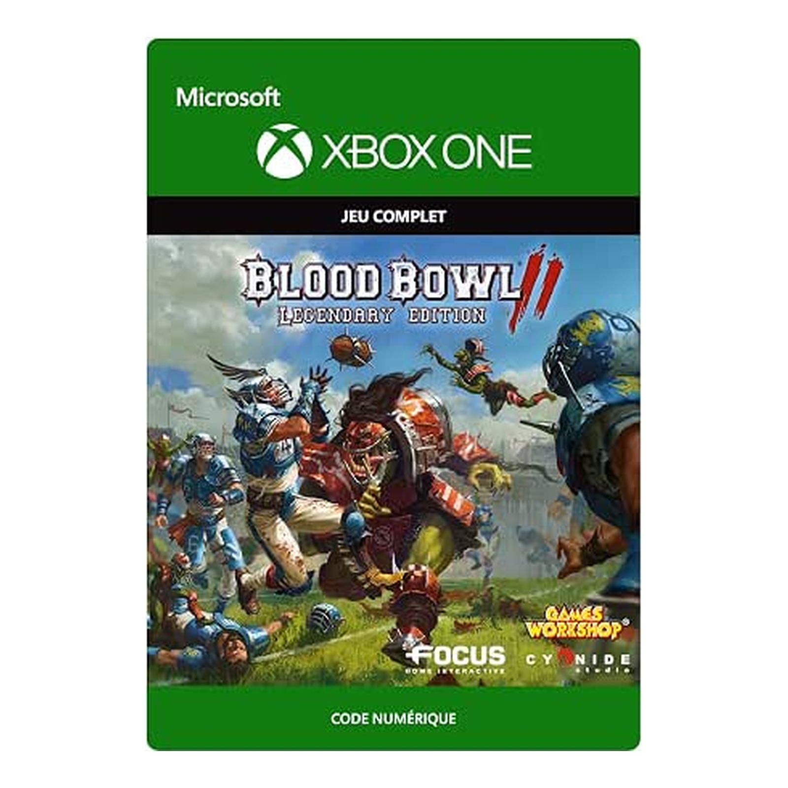 Blood Bowl 2 - Xbox One - jaquette complete