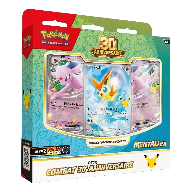 Pokemon Deck 30 years Espeon French version