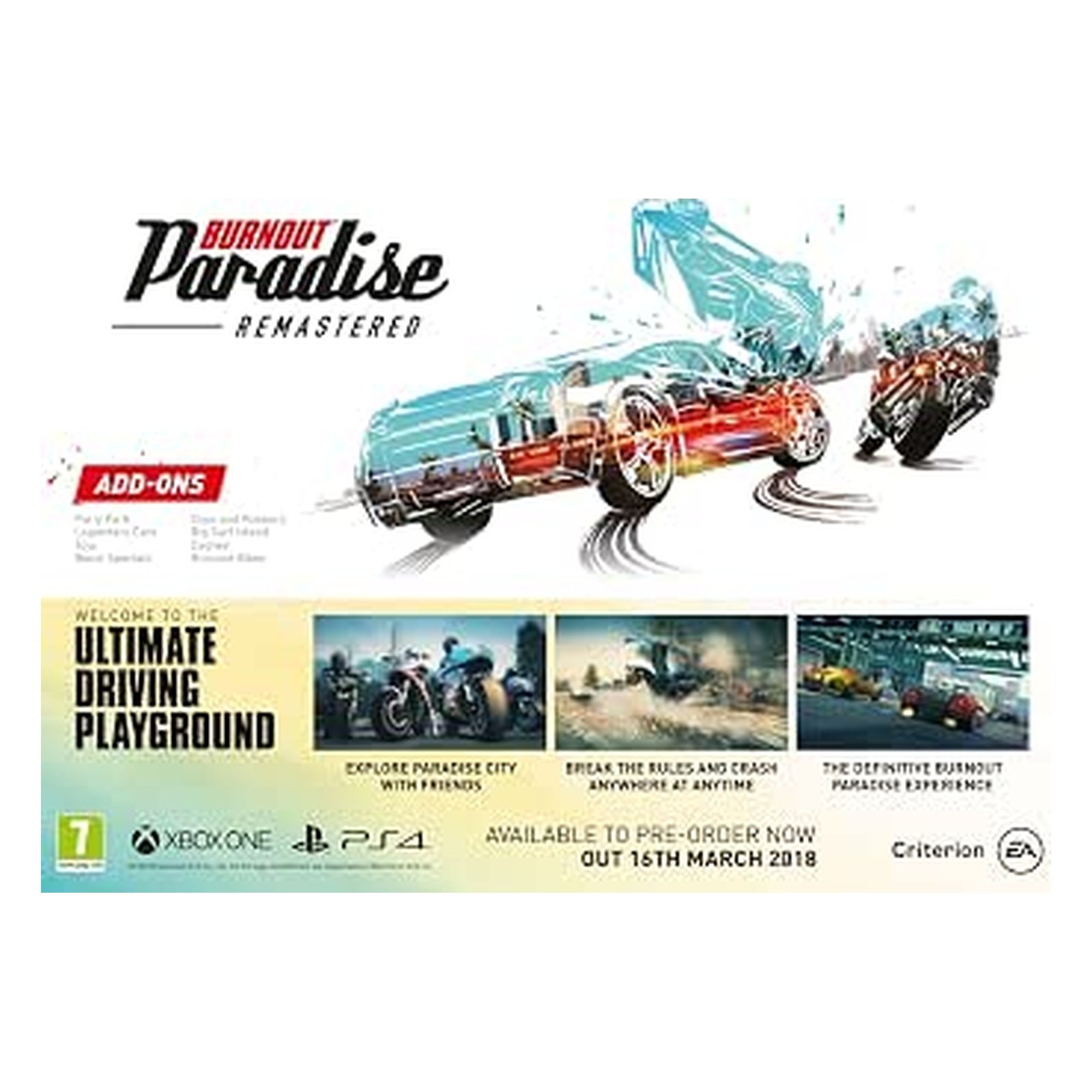 Burnout Paradise Remastered - jaquette complete