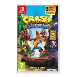 Crash Bandicoot N Sane Trilogy - jaquette complete