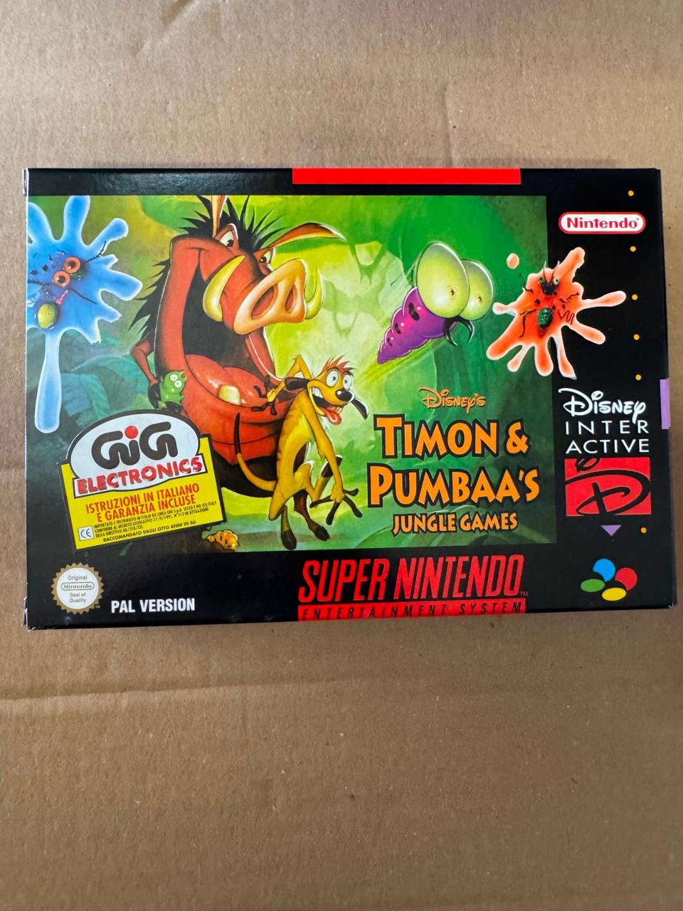 Disney's Timon & Pumbaa's Jungle Games - Super Nintendo