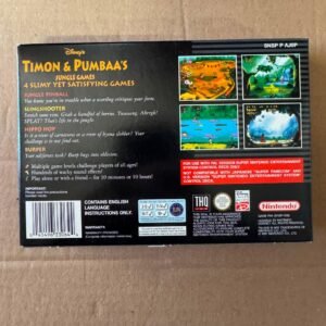 Disney's Timon & Pumbaa's Jungle Games - Super Nintendo