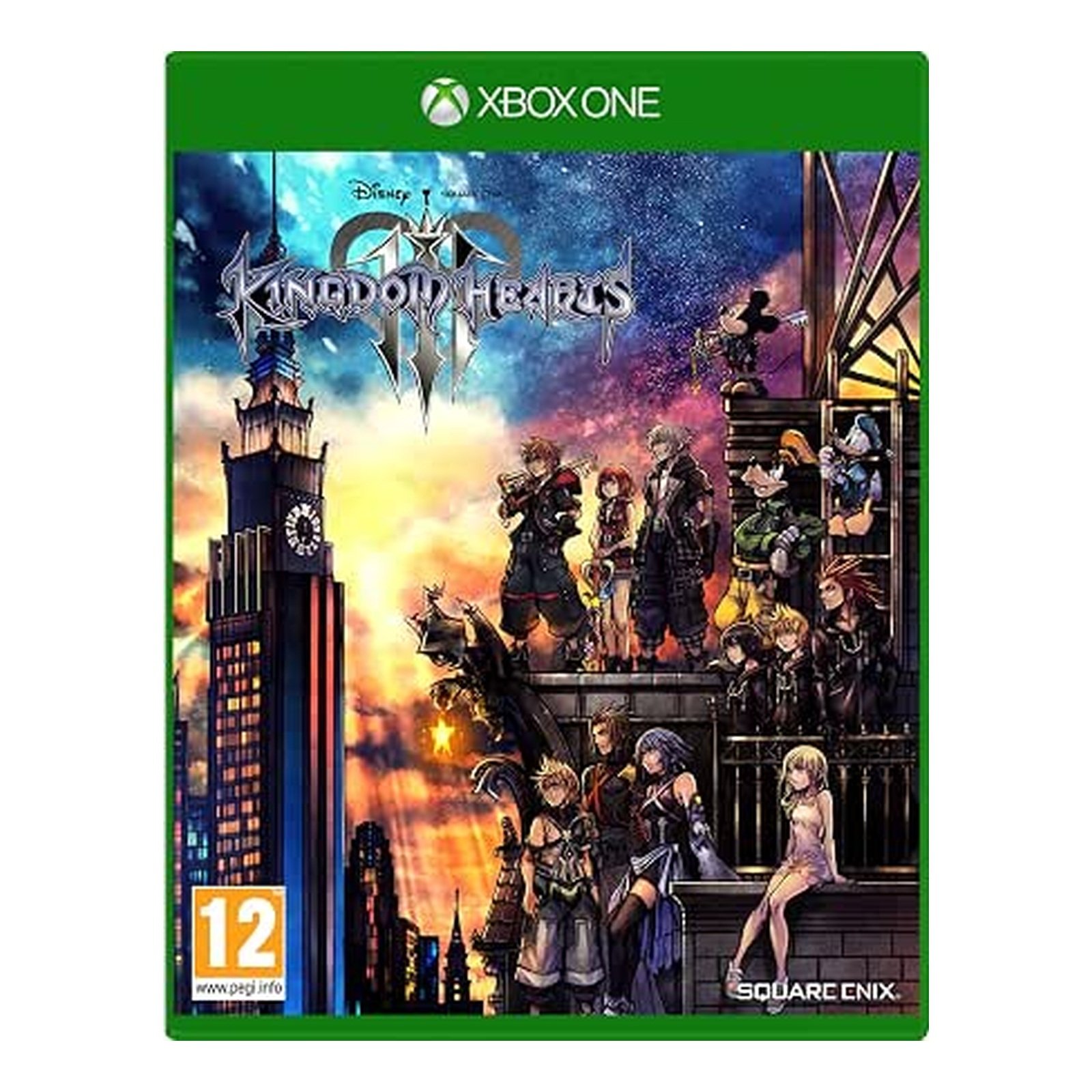 Kingdom Hearts III - Xbox One - jaquette complete