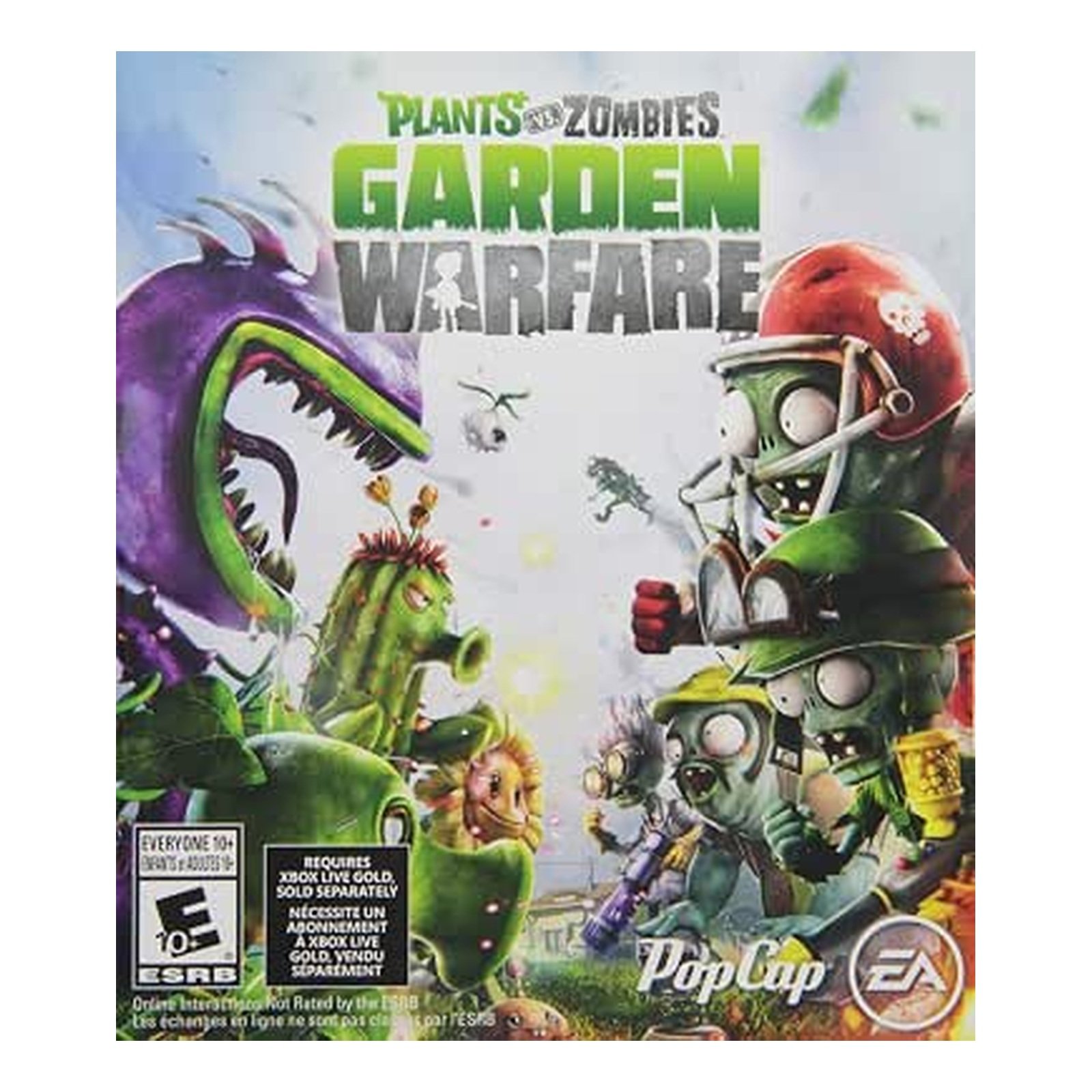 Plants vs Zombies Garden Warfare - Xbox One - jaquette complete