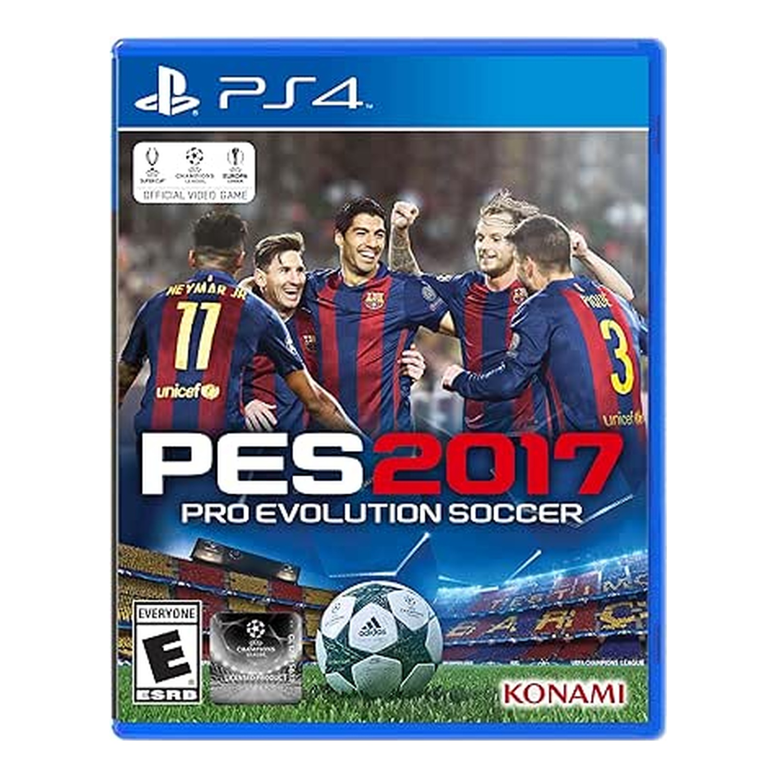 Pro Evolution Soccer 2017 - jaquette complete