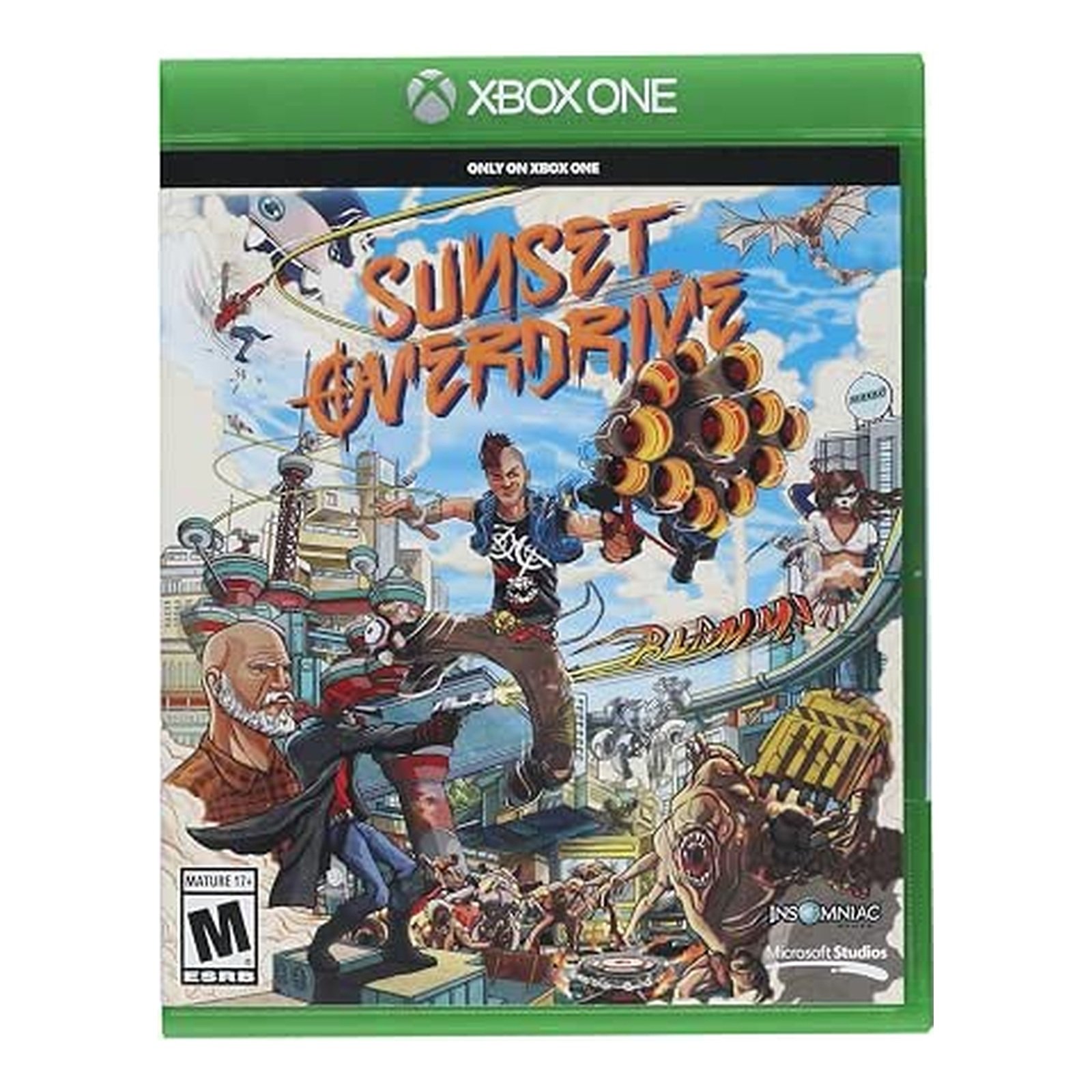 Sunset Overdrive - Xbox One - jaquette complete