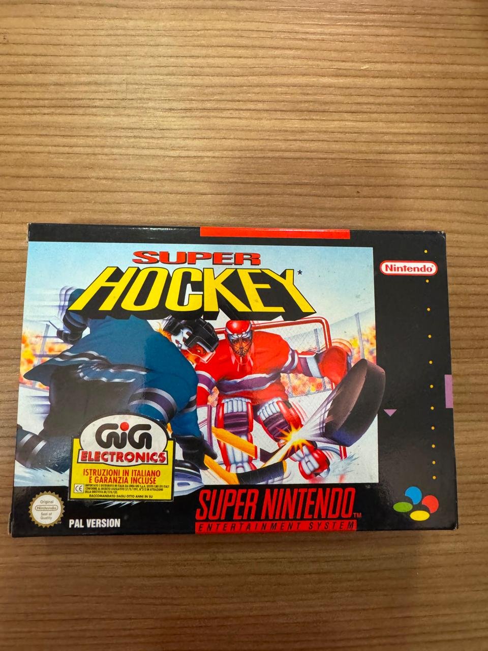 Super Hockey - Super Nintendo
