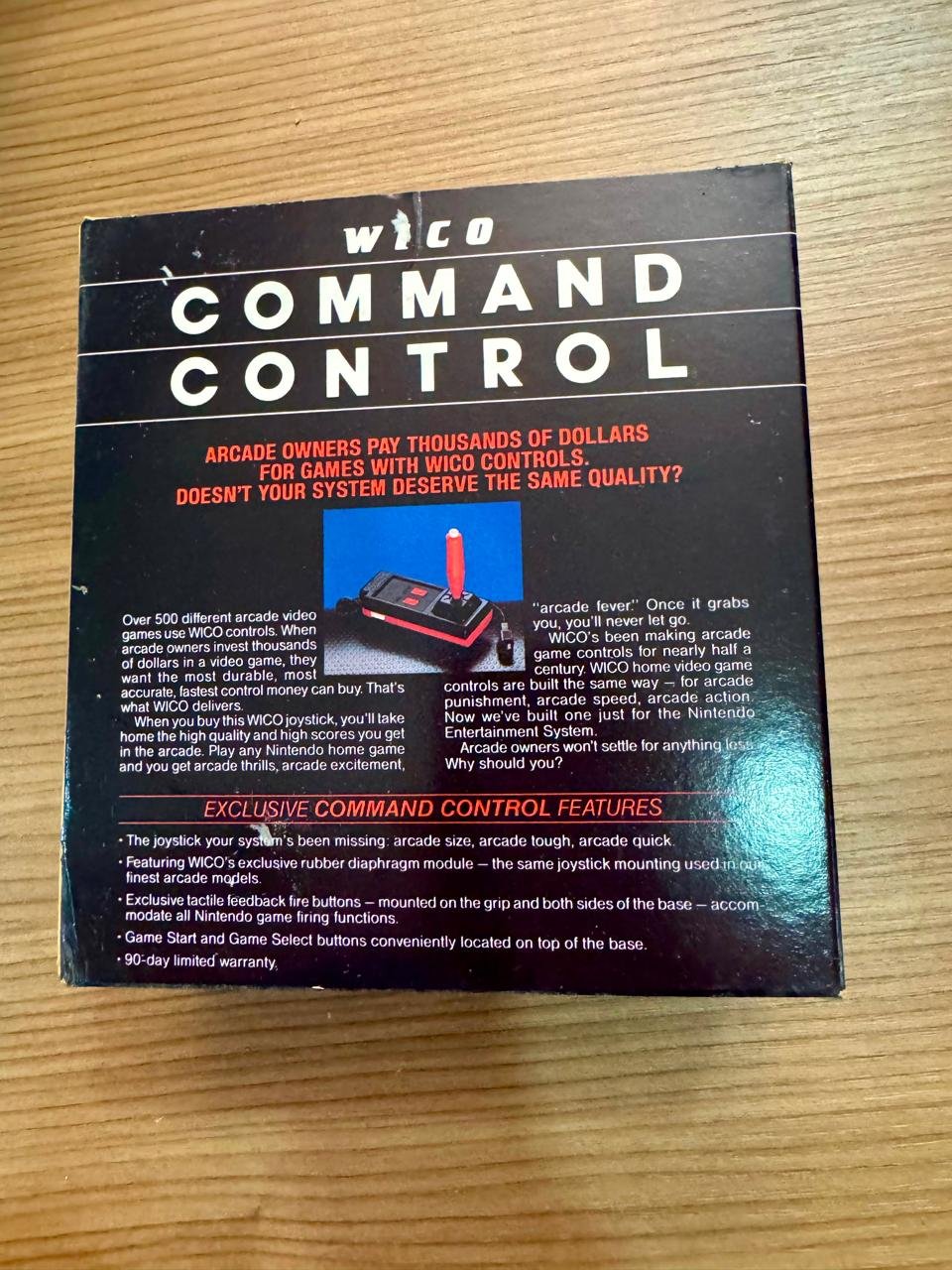 Wico Command Control - Joystick arcade pour Nintendo NES