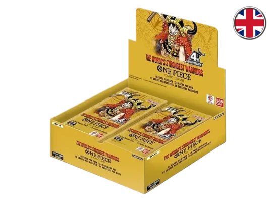Display One Piece Card Game OP-17 — 24 Boosters – The World's Strongest Warriors