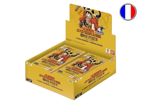 One Piece Card Game – Boite de Boosters VERSION FRANÇAISE – Display OP17 – Les plus puissants des guerriers